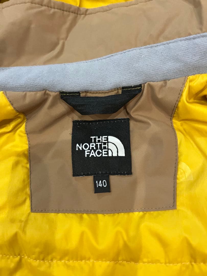 【美品】140cm ノースフェイス　スキーウェア　上下セット　子供　ジュニア