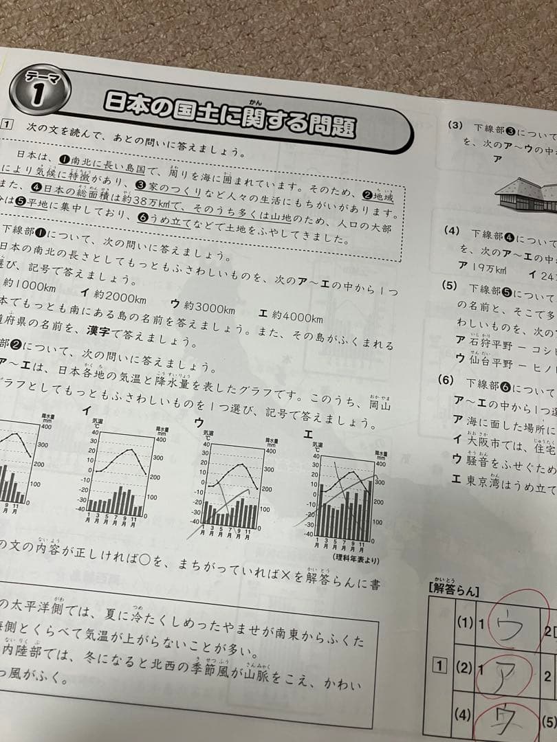 SAPIX 4年社会テキスト（デイリーサピックス） 2024年最新