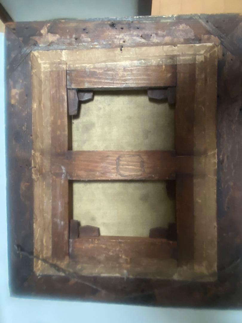 ナポレオン油彩画(1840年代当時の額)