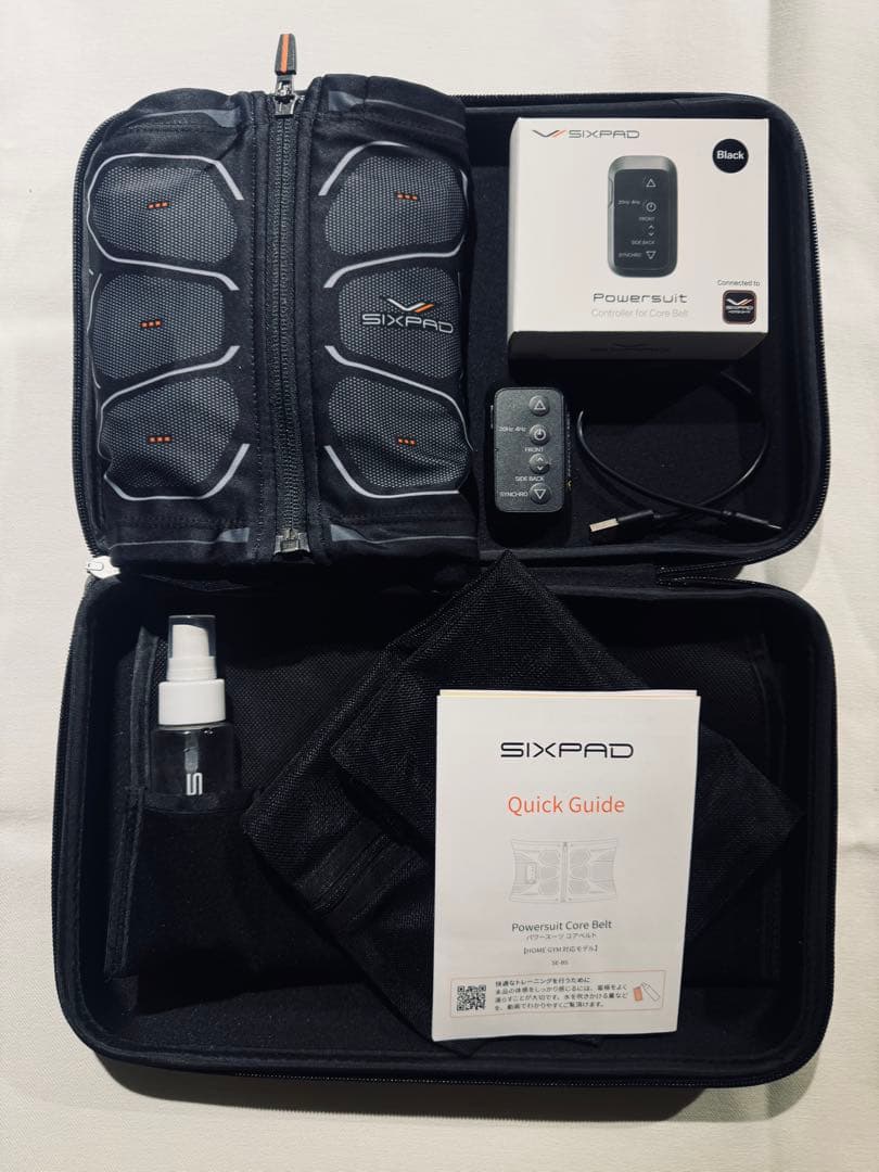 【美品】SIXPAD パワーフィット コアベルト Mサイズ