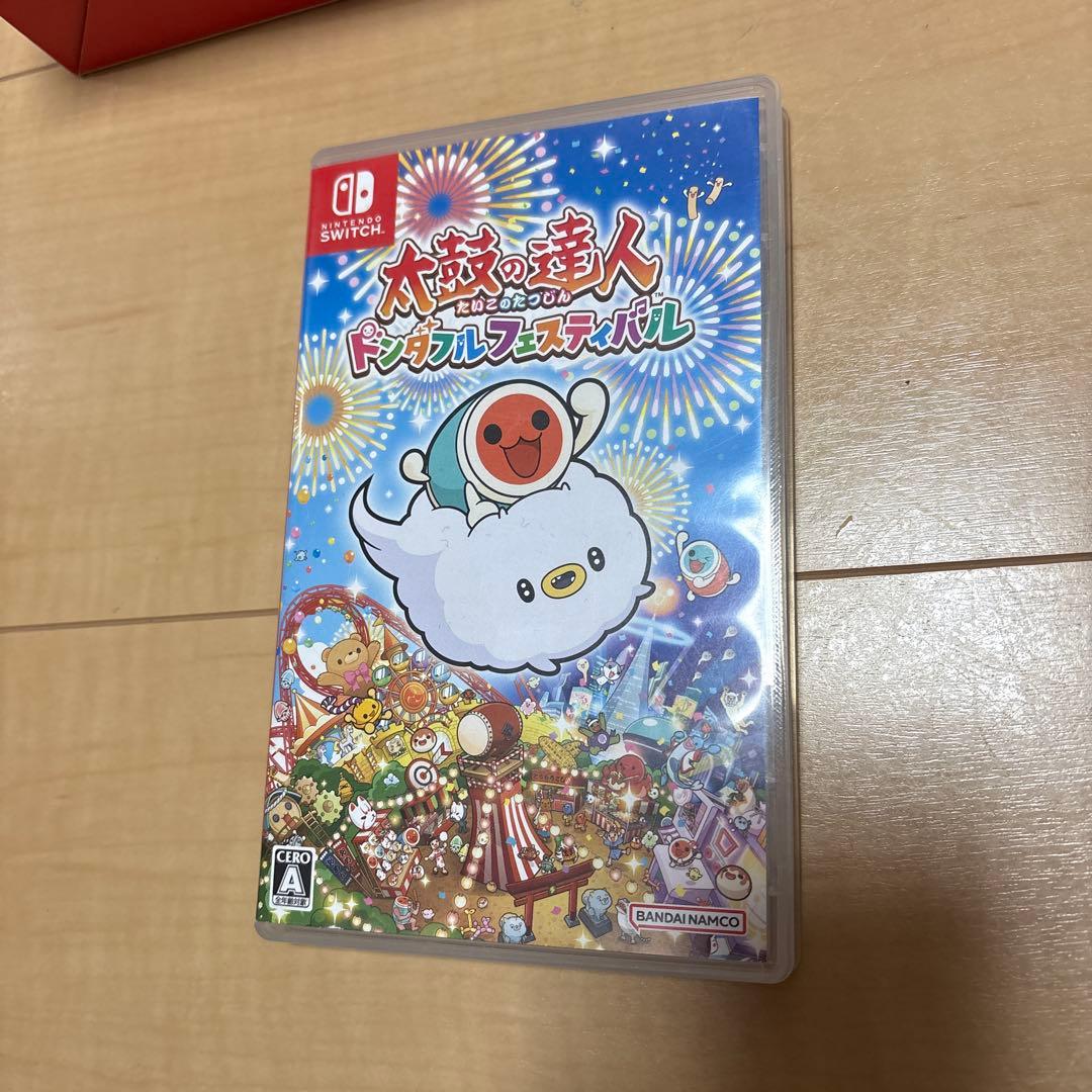 太鼓の達人 ドンダフルフェスティバル　Nintendo Switch 太鼓とバチ