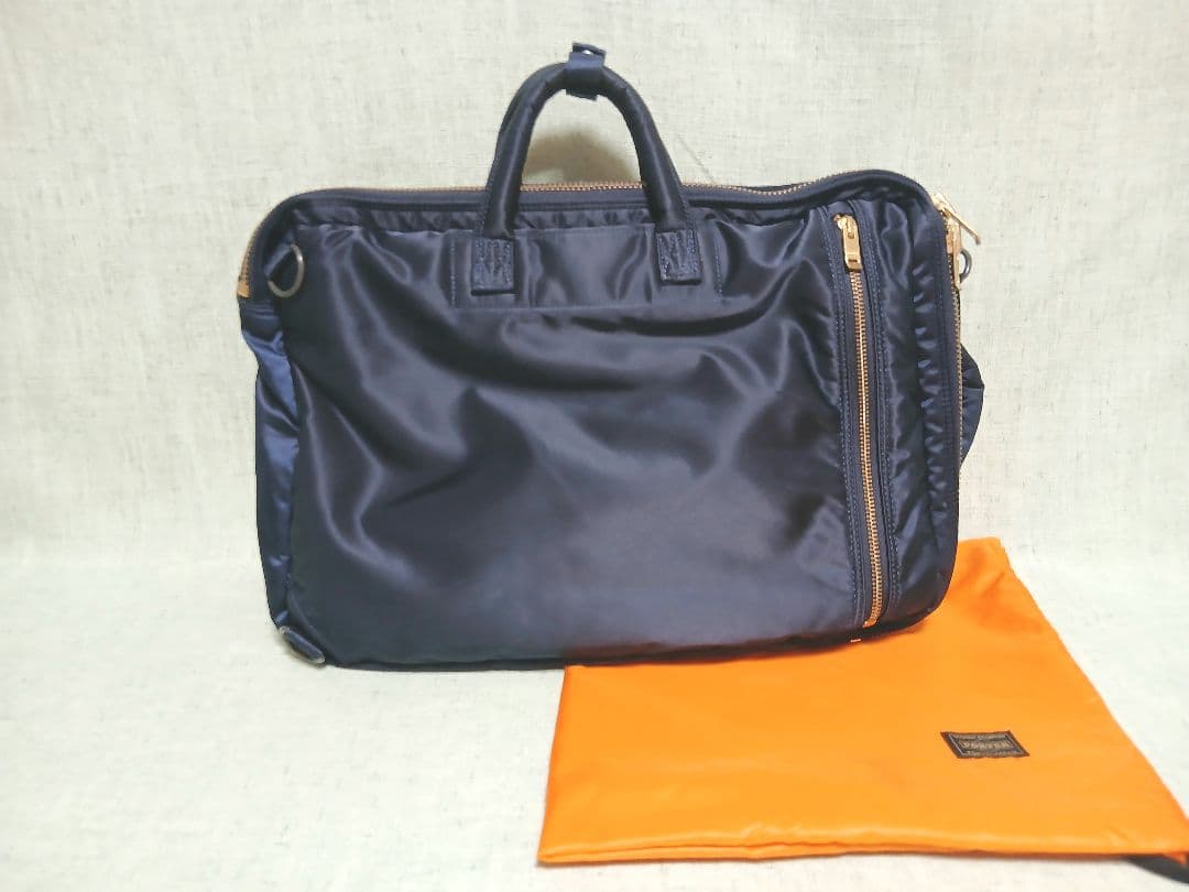 バッグ PORTER TANKER 3WAY DOCUMENT BAG W zip