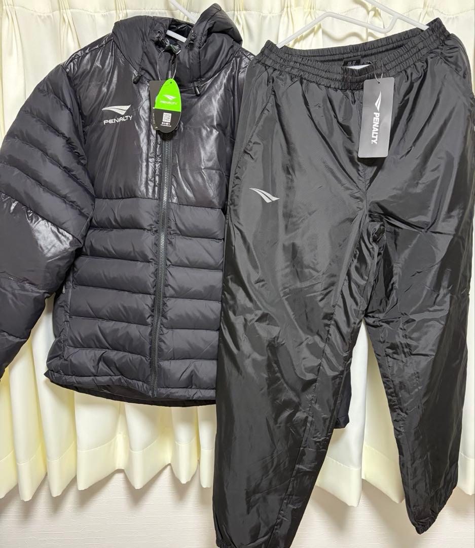 【新品未使用】PENALTY ダウンジャケット　ウォーマーパンツ