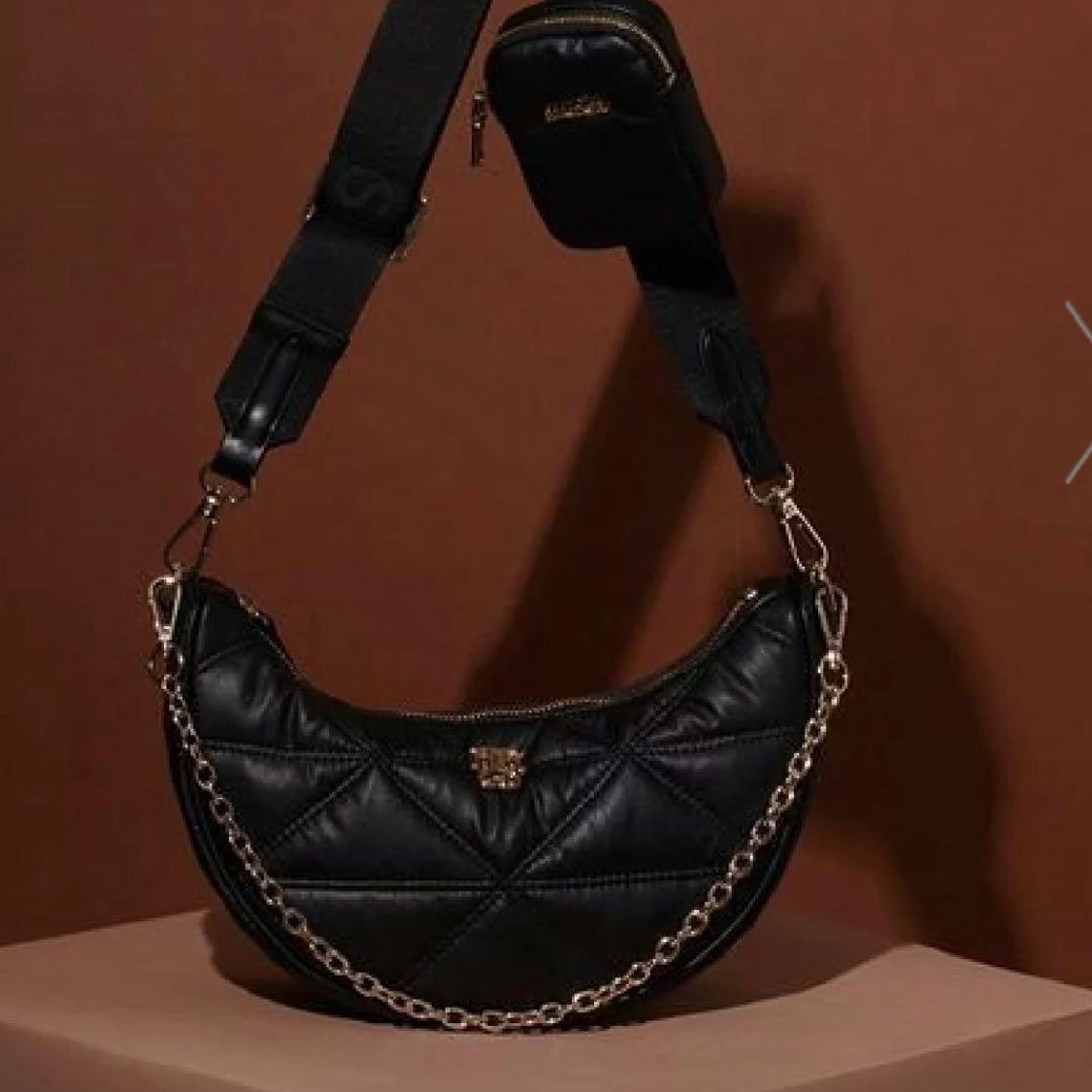 snidel マルチウェイムーンバッグ 黒