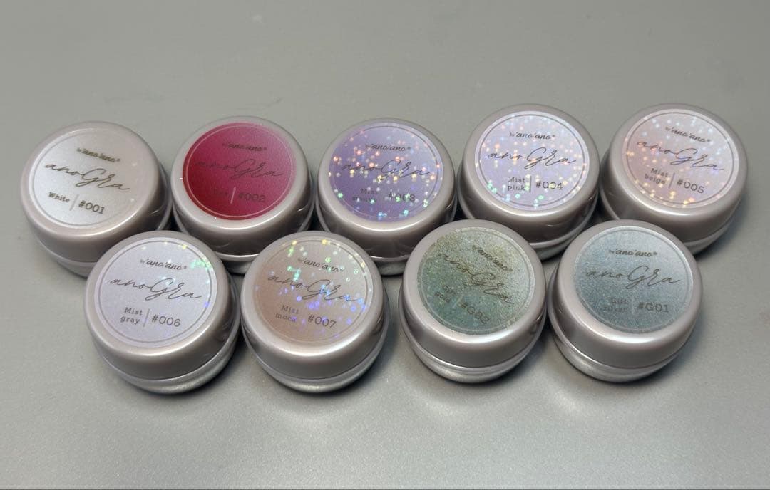 anGla ジェルネイルセット 9色