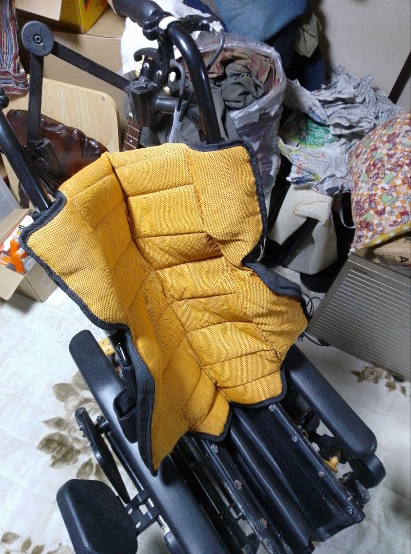 matsunagaマツナガ　本業用介護用車椅子　MY TILT　フットサポート付