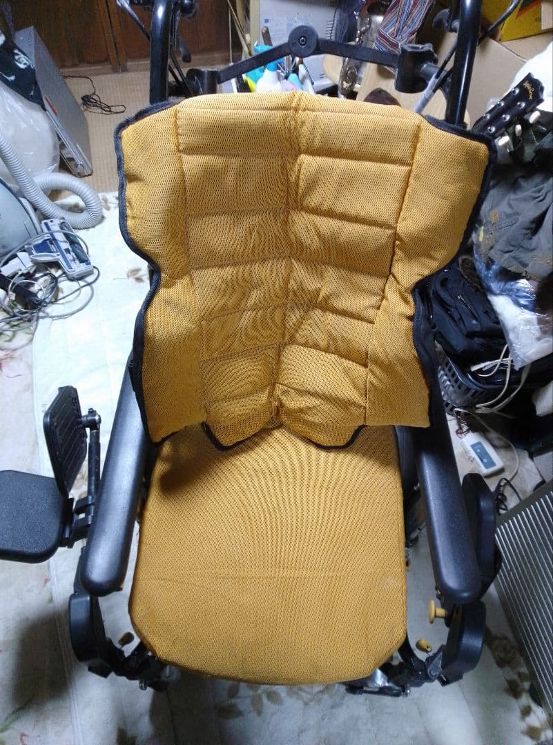 matsunagaマツナガ　本業用介護用車椅子　MY TILT　フットサポート付