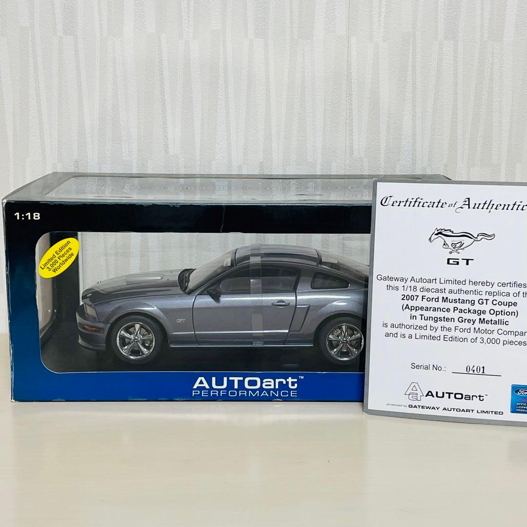 AUTOart 1/18 Ford Mustang GT 世界3000個限定