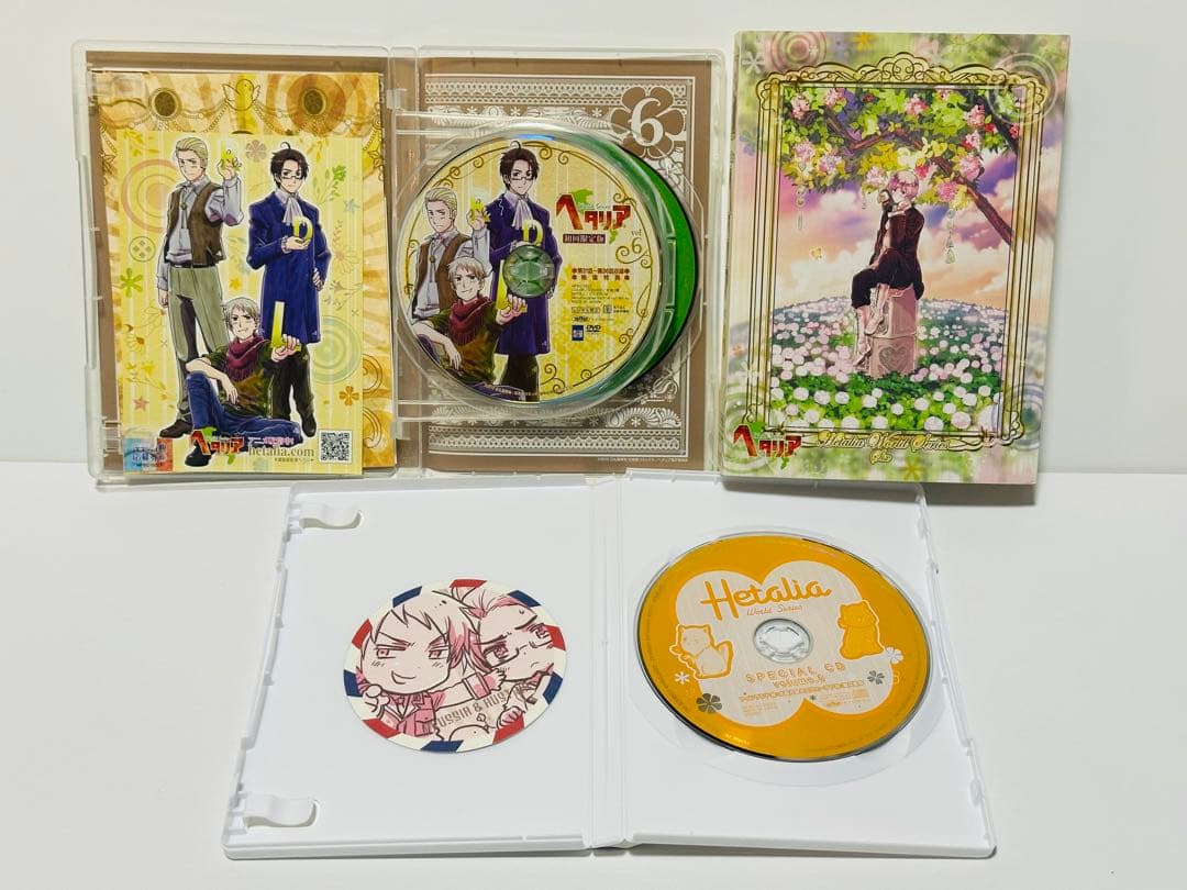 ヘタリア World Series アニメイト限定版 DVD セット