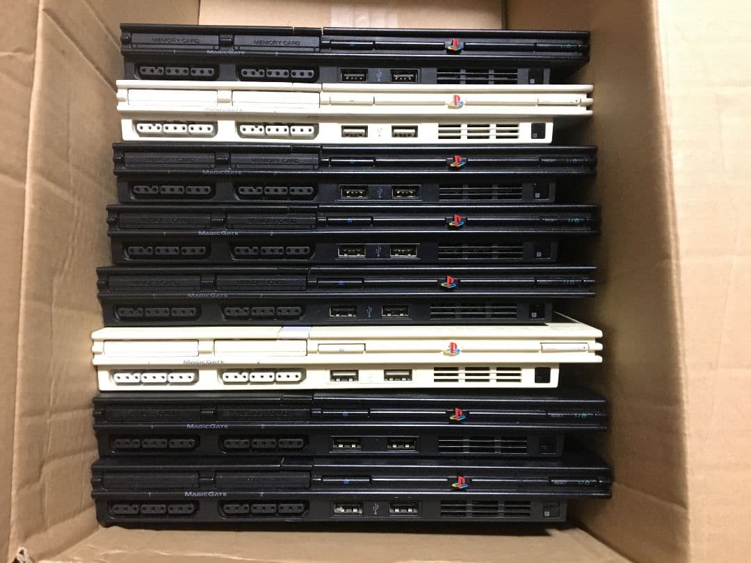 PS2 薄型 ジャンク 8台セット