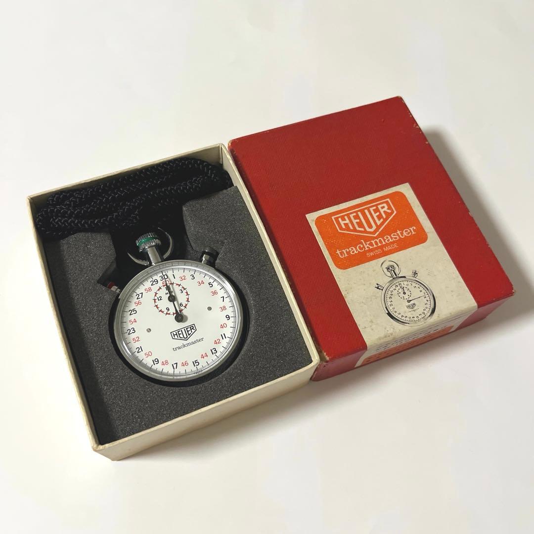 【HEUER】 ストップウォッチ　トラックマスター#32