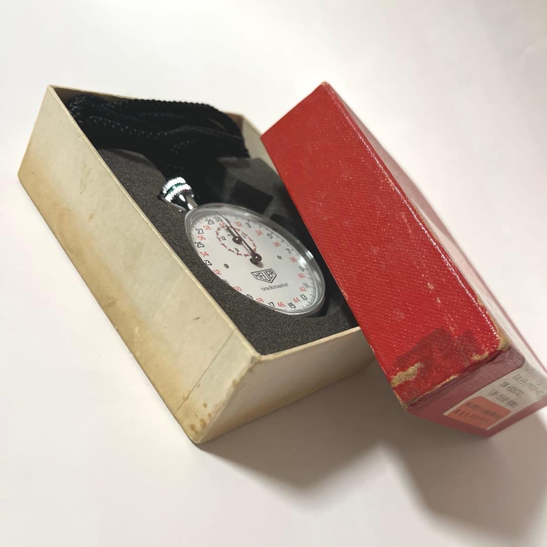 【HEUER】 ストップウォッチ　トラックマスター#32