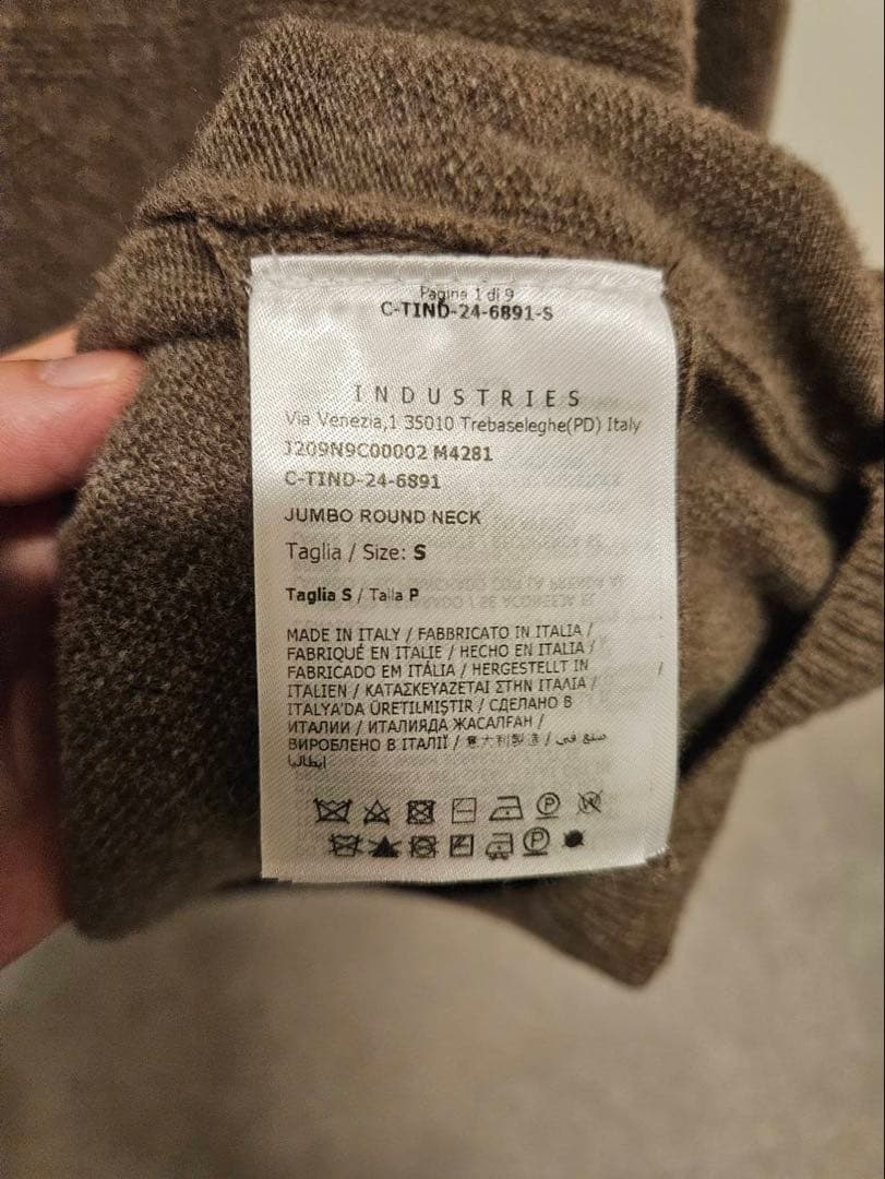 Rick Owens MONCLER 24AW カシミヤ混 コラボ ニット M