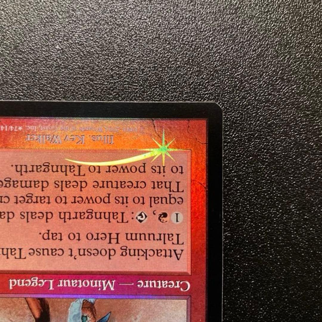 MTG タールルームの勇士、ターンガース 絵違い foil