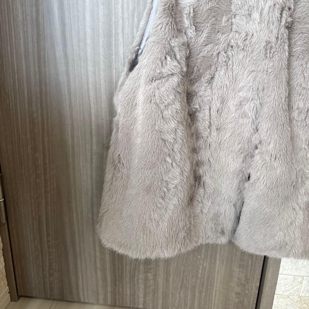 BEAUTY&YOUTH ユナイテッドアローズ★フェイクファーベスト