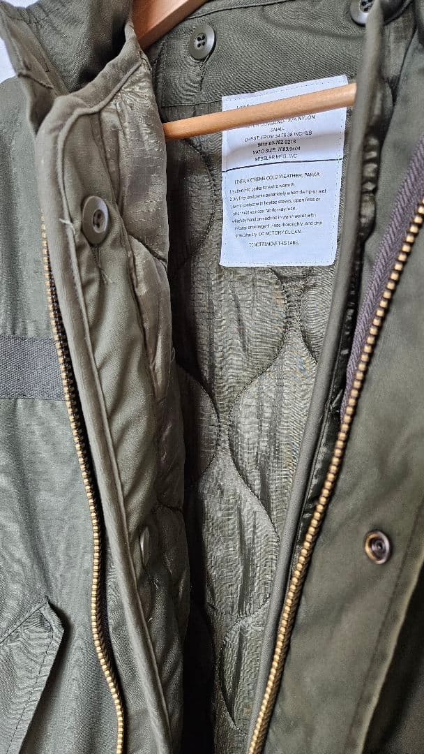 SESSLER M-65 フィッシュテールパーカ ライナー付 small