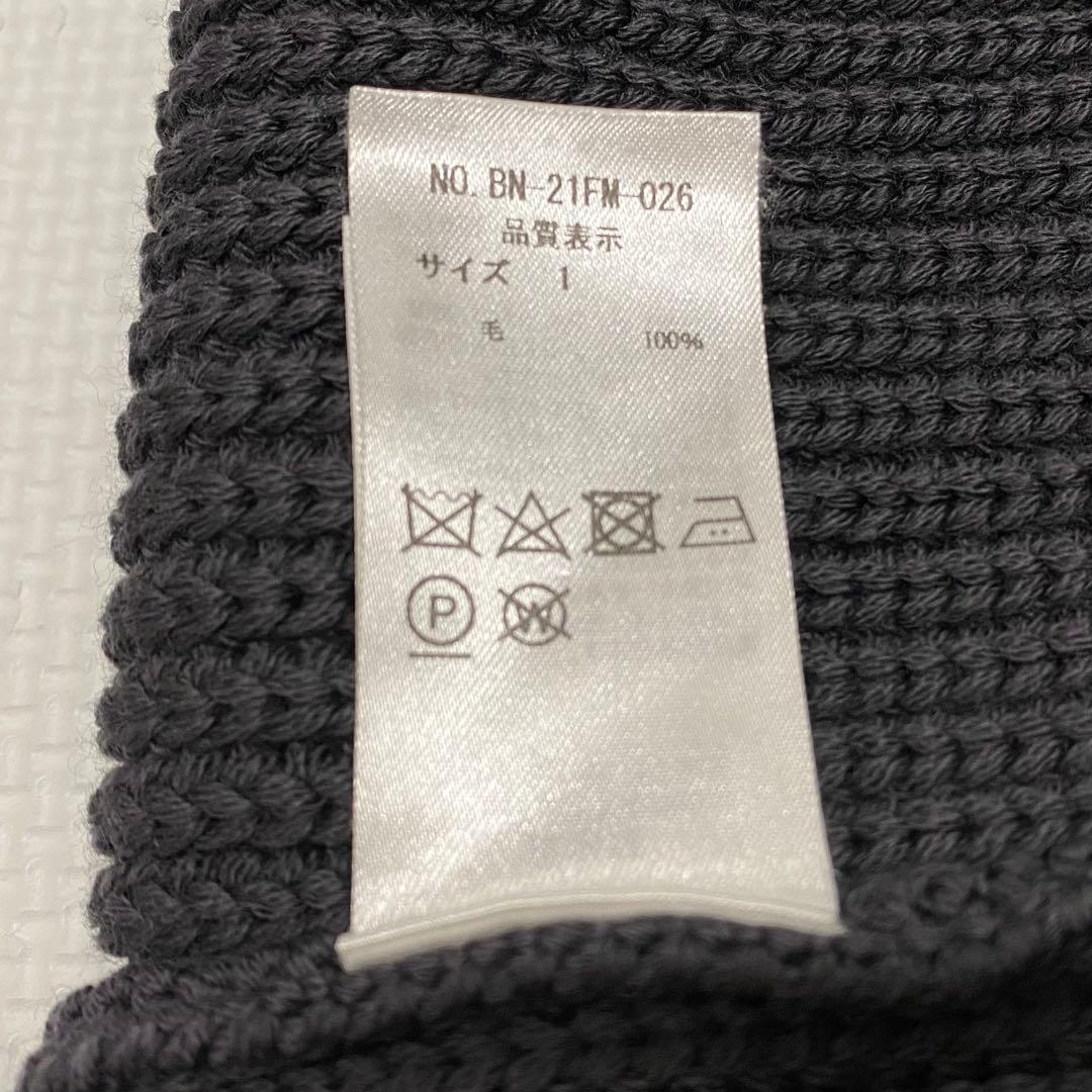 BATONER バトナー シグネチャー モックネック ダークグレー サイズ1