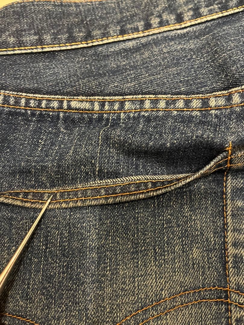 60s Levi's 501 big-E 濃紺　W38L31