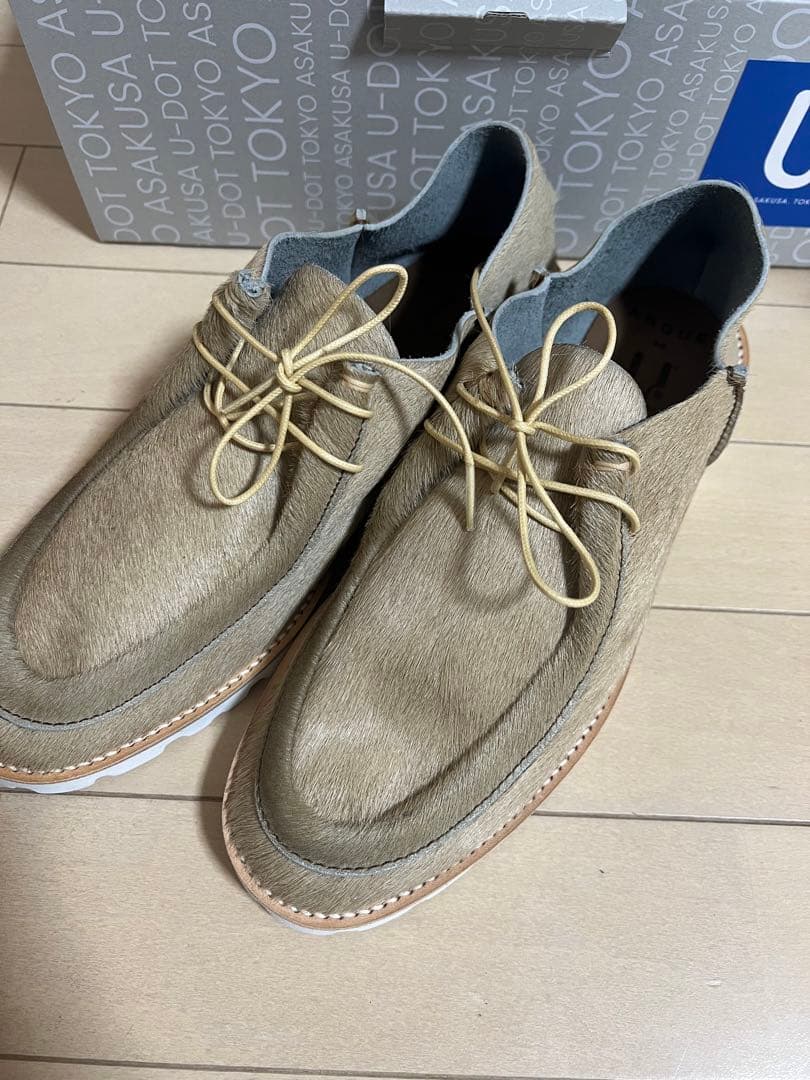 argue モカシン/ベージュ