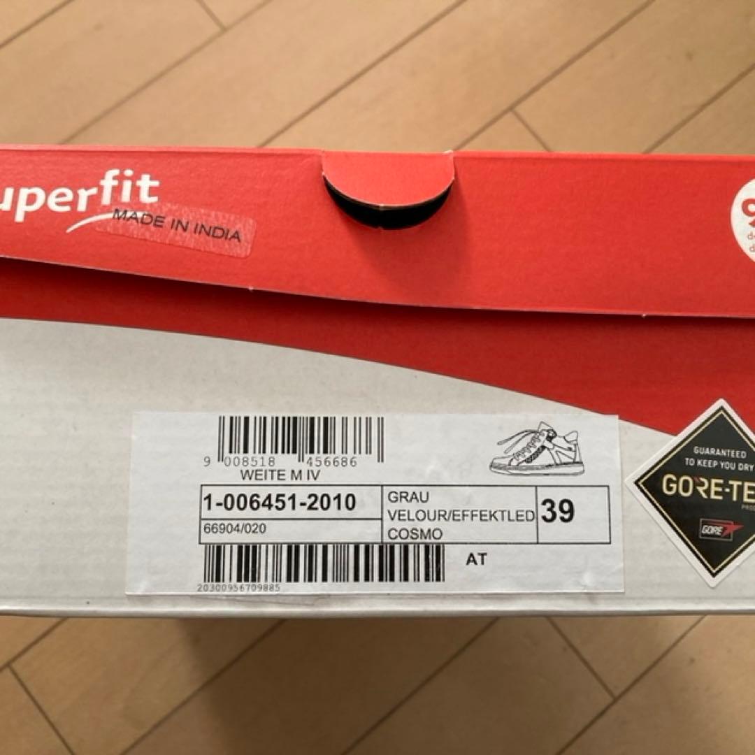 superfit　コスモジッパー・ハイ　スーパーフィット　ゴアテックス 39