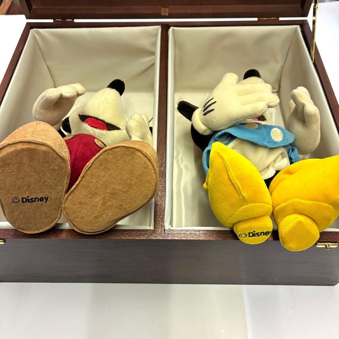 シュタイフ　Steiff 　ディズニー　ミッキーミニー　ドール　70周年　限定品