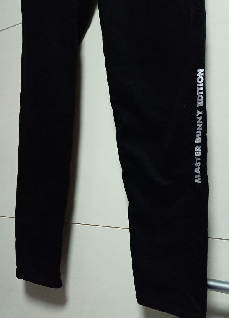 MASTER BUNNY EDITION 冬用 パンツ ブラック サイズ2