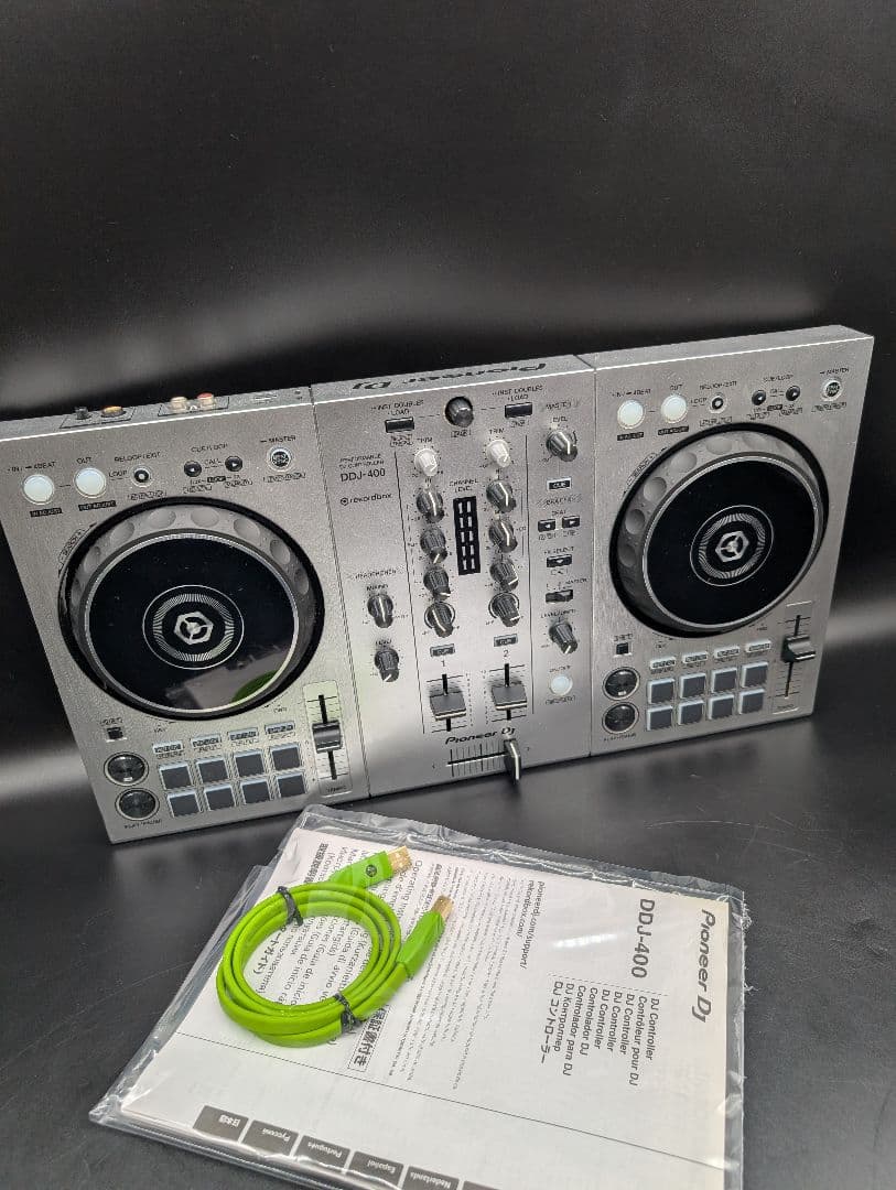 Pioneer DDJ-400 DJコントローラー　限定カラー　シルバー