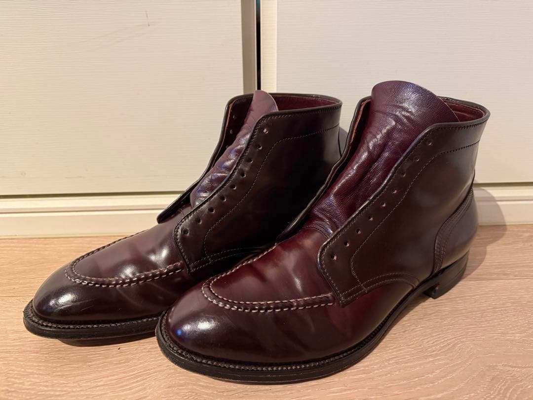 オールデン アナトミカ別注 モックトゥブーツ ALDEN US9.5D