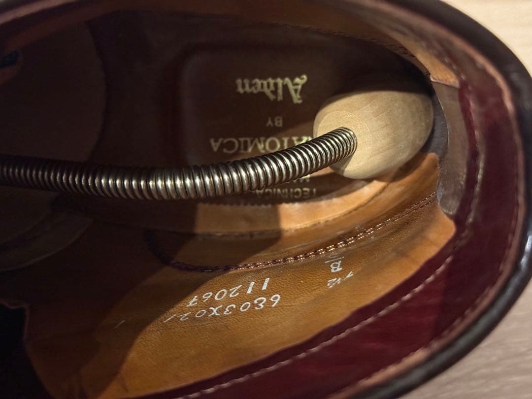 オールデン アナトミカ別注 モックトゥブーツ ALDEN US9.5D