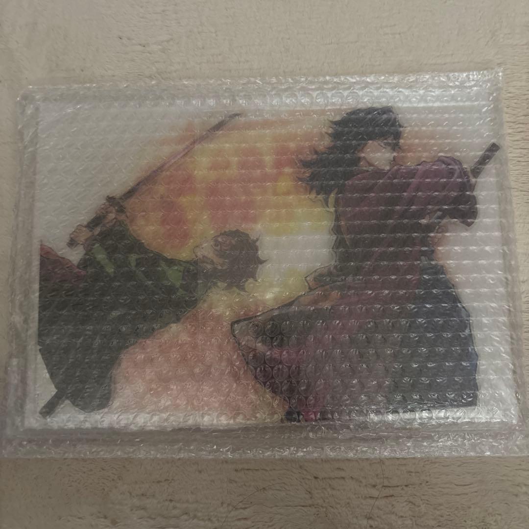 鬼滅の刃 繋ぐ ビッグアクリルスタンド A賞 義勇と炭治郎 チェキ風ブロマイド