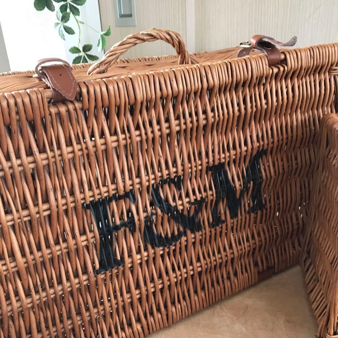 m*e様 【2個】フォートナムアンドメイソン　ピクニックバスケット収納バスケット