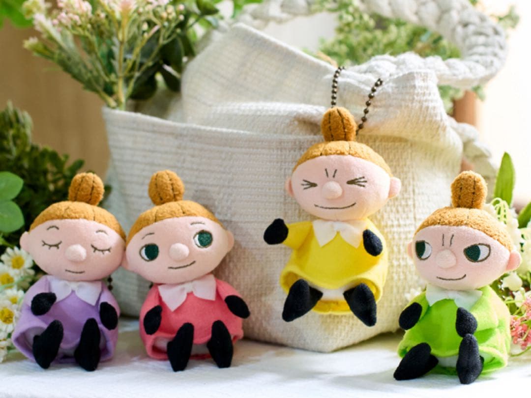 リトルミイのきょうだいたち マスコット 4点セット