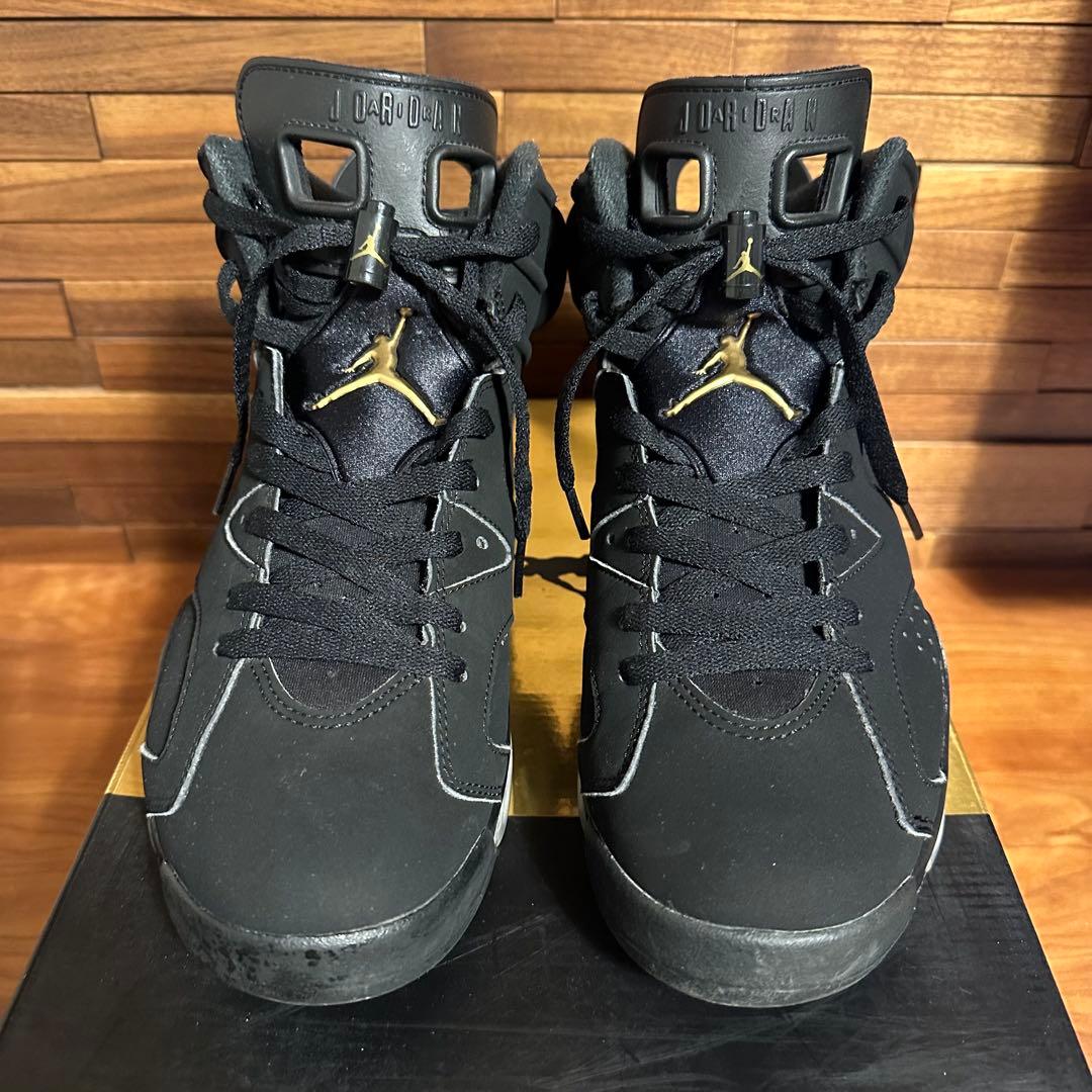 Air Jordan 6 DMP NIKE ブラック/ゴールド