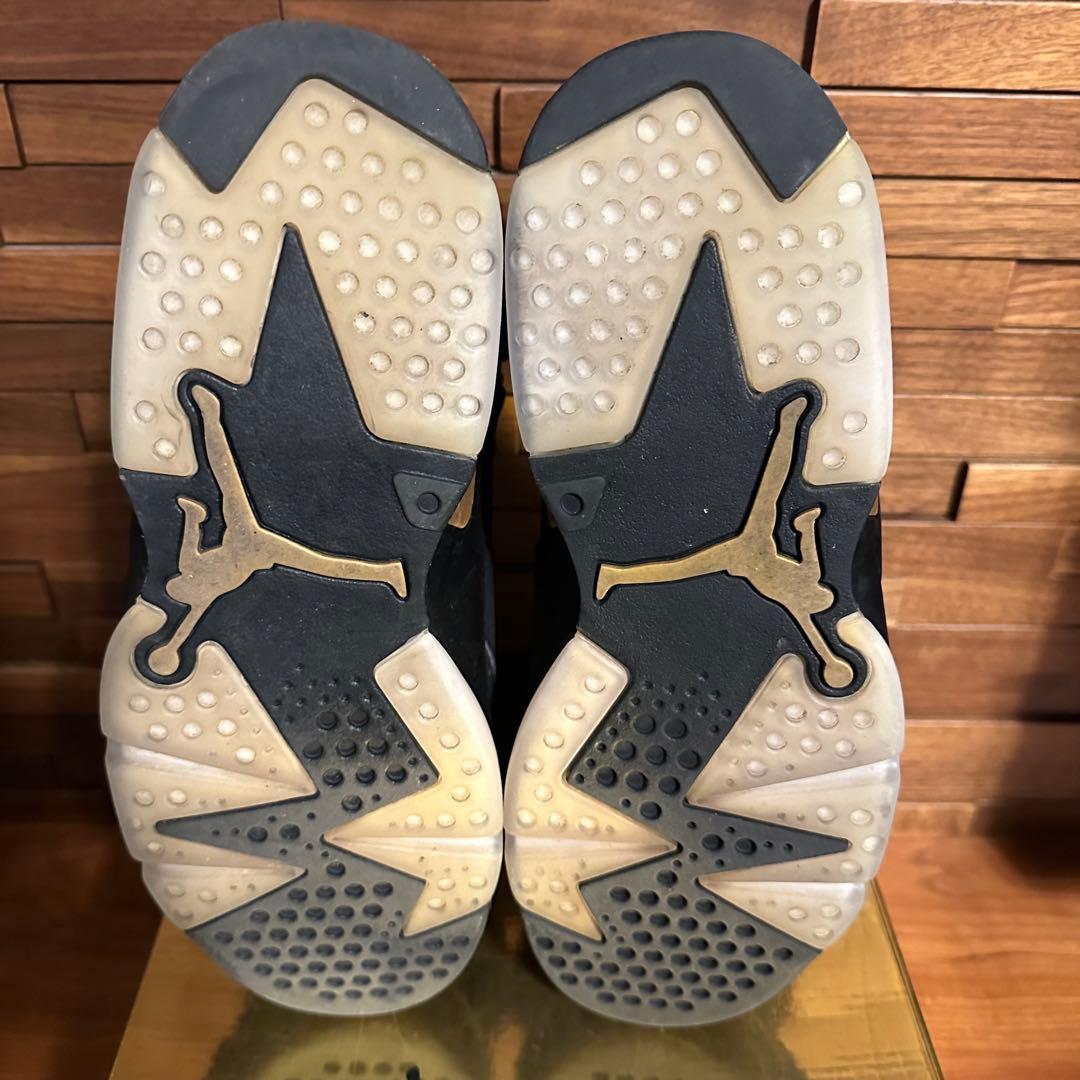 Air Jordan 6 DMP NIKE ブラック/ゴールド