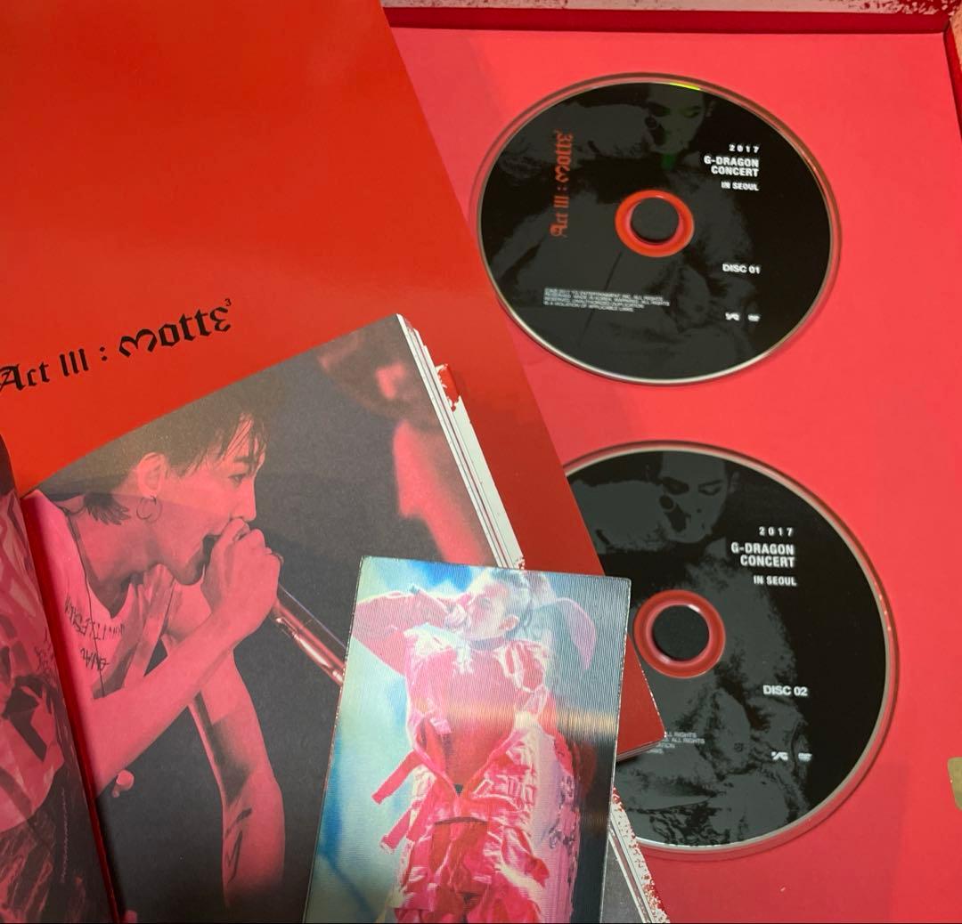 BIGBANG G-DRAGON DVD 2017 限定版