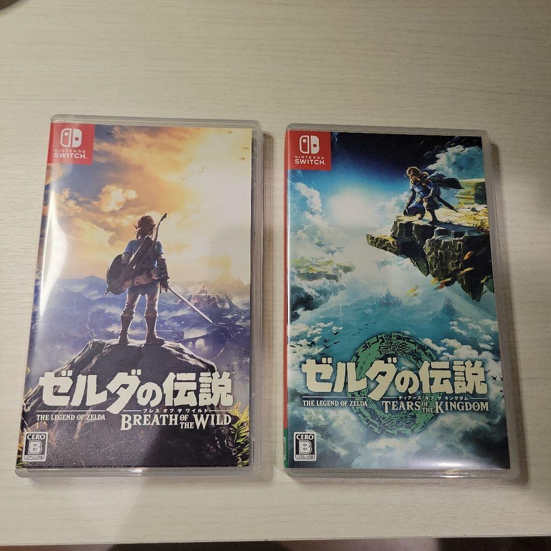 ゼルダの伝説　 ブレス オブ ザ ワイルド　ティアーズ　オブ　キングダム　セット