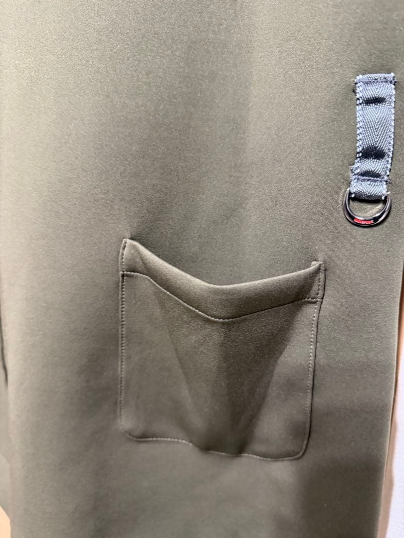 ゆ*読様 BRIEFING ハイネックワンピース オリーブグリーン未使用品