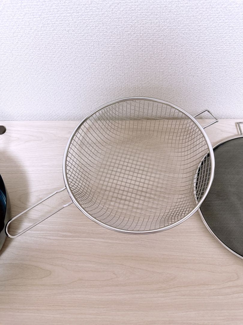 la base（ラバーゼ） 鉄揚げ鍋セット28cm