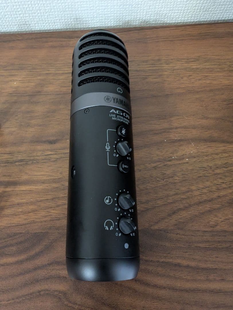 YAMAHA AG01 ライブストリーミングマイク【箱なし】