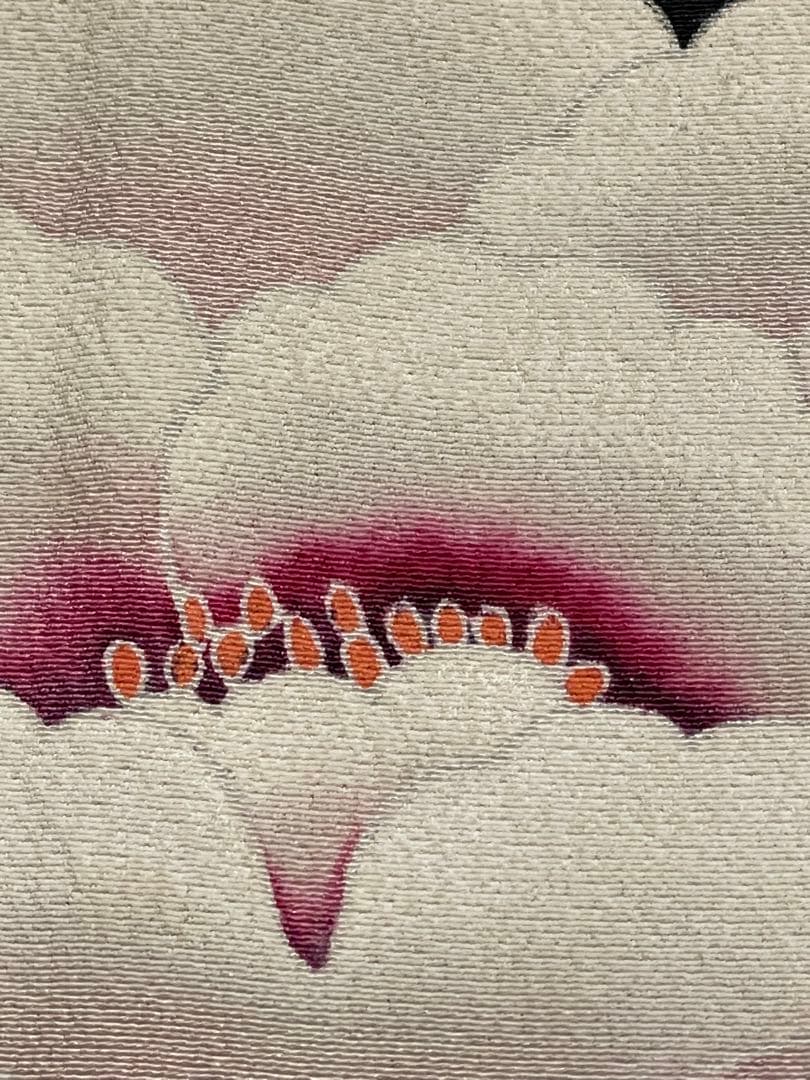 留袖ワンピース　3L/135　作家物/手描き/本金箔　アンブレラ袖　正絹