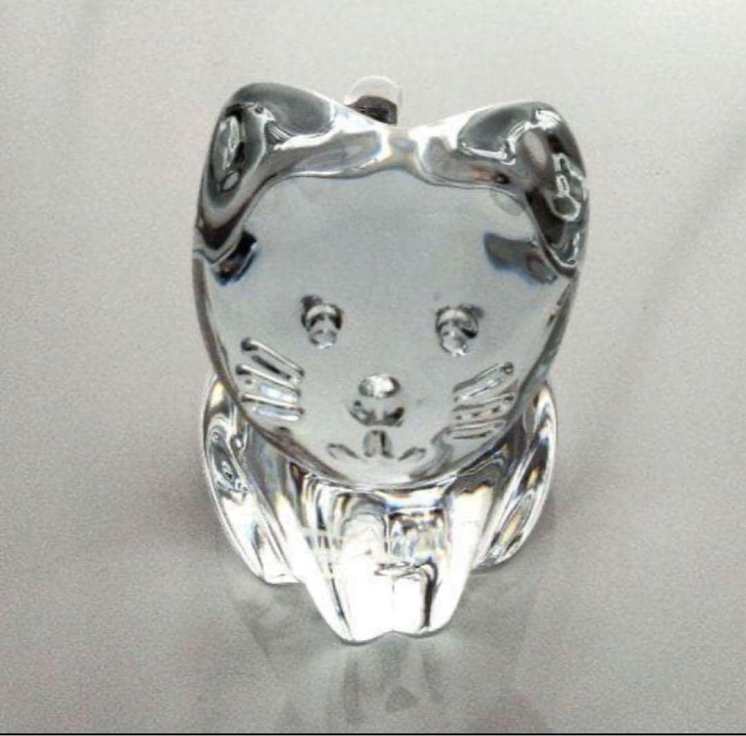 【新品】プレゼントセット　バカラ　ミニマルズキャット　猫　ネコ　置物