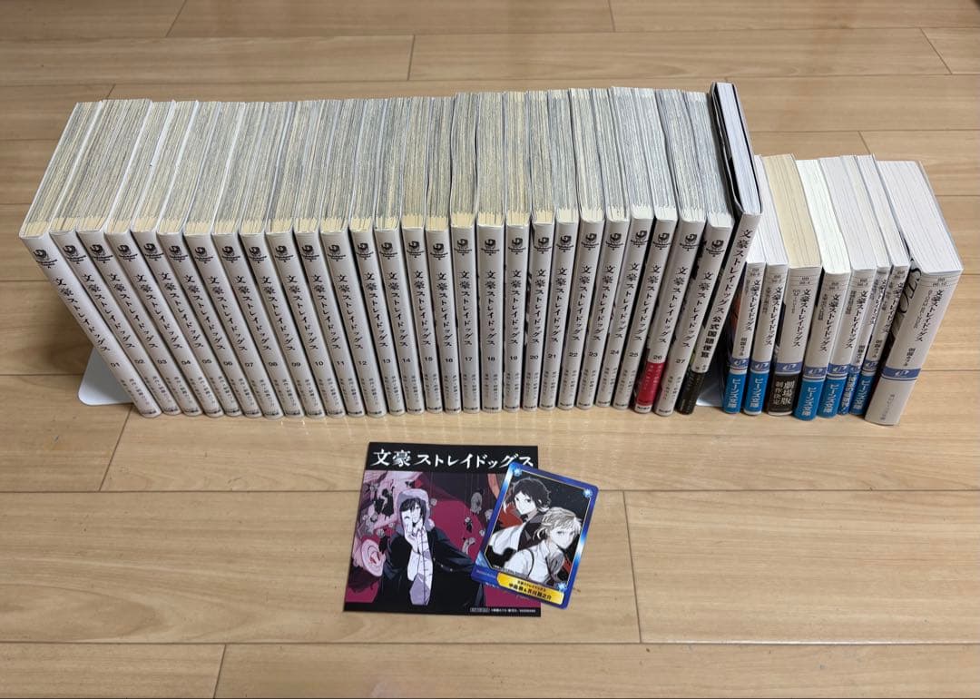 文豪ストレイドッグス 1～27巻、公式国語便覧、小説