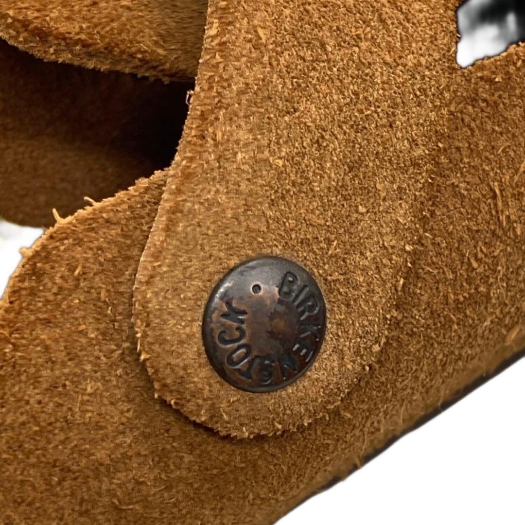 1048 BIRKENSTOCK ボストン スエード ブラウン 28cm