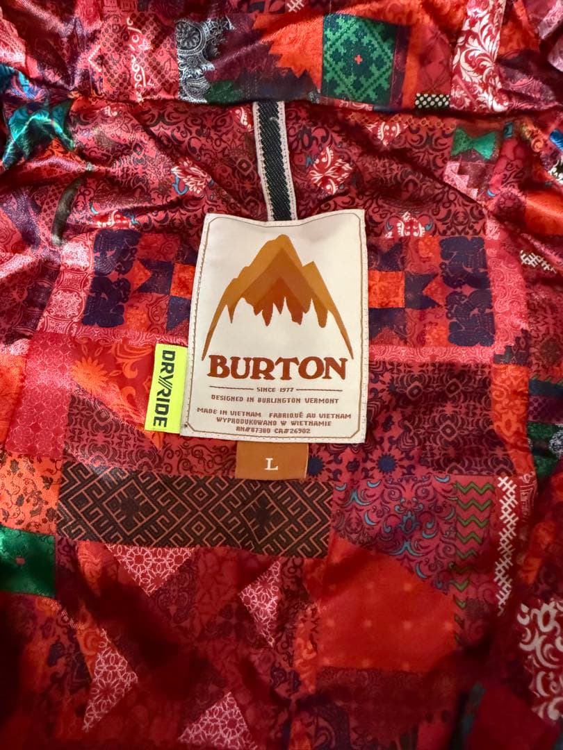 BURTON フード付きウェア