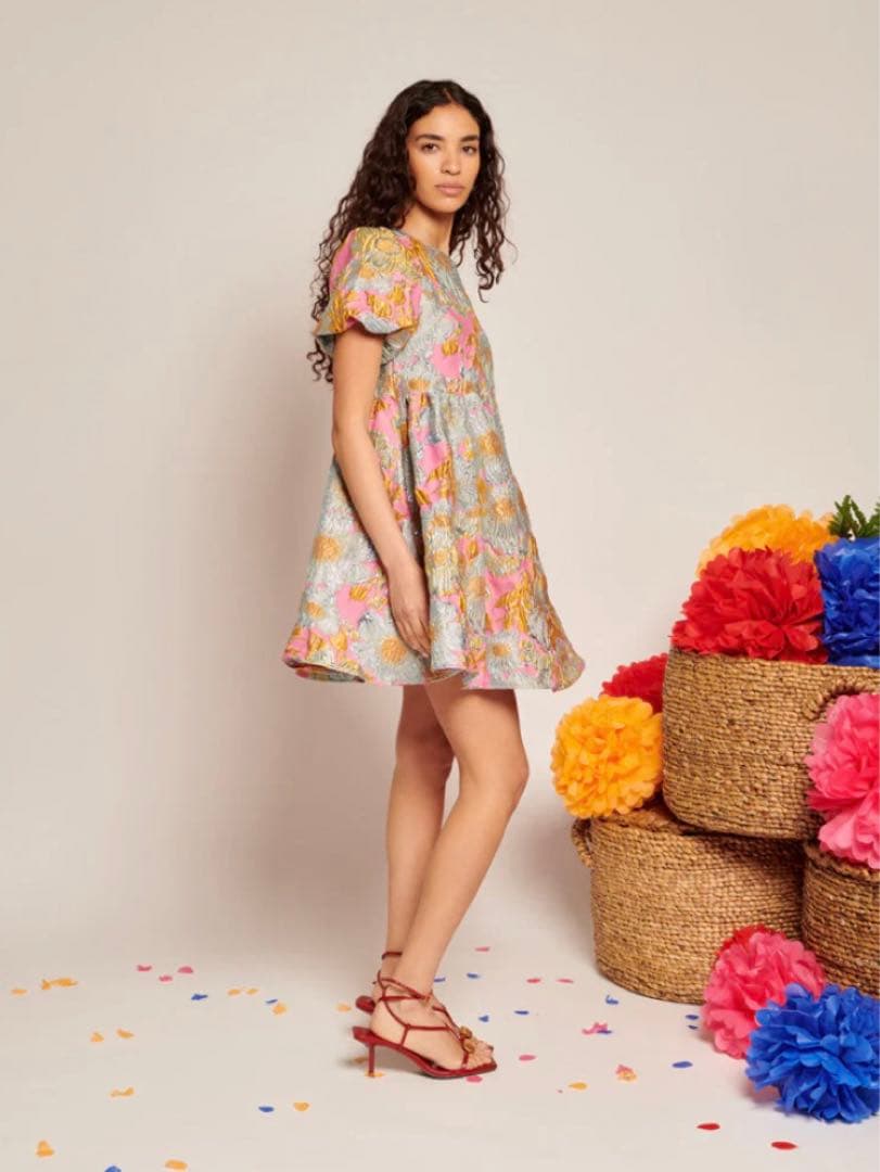 ワンピース sister jane Alegria Jacquard mini Dress