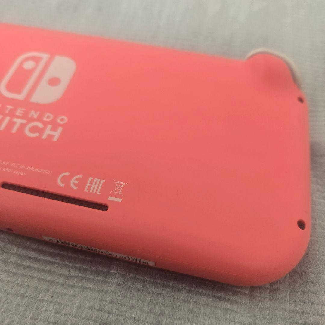 極美品 Nintendo switch lite ピンク