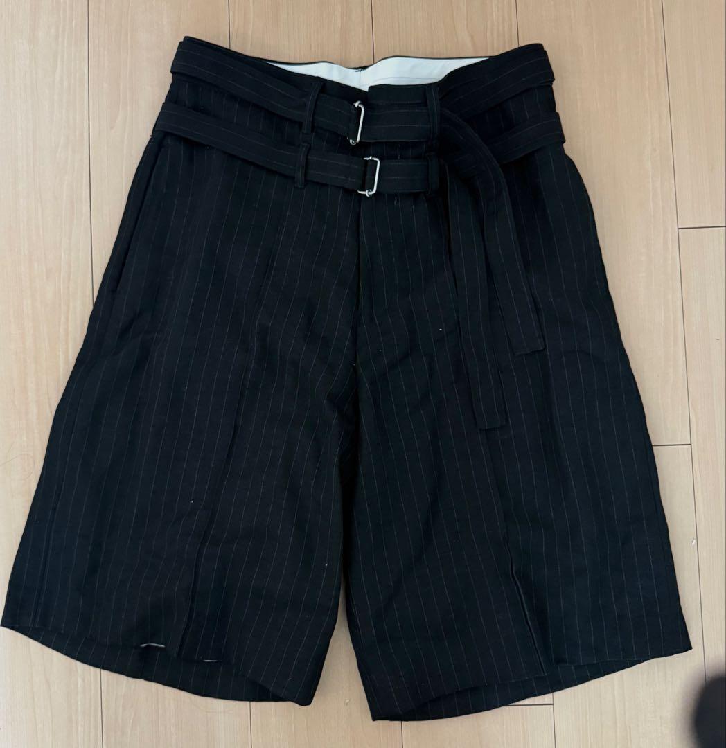 ダブルベルテッドハーフパンツ