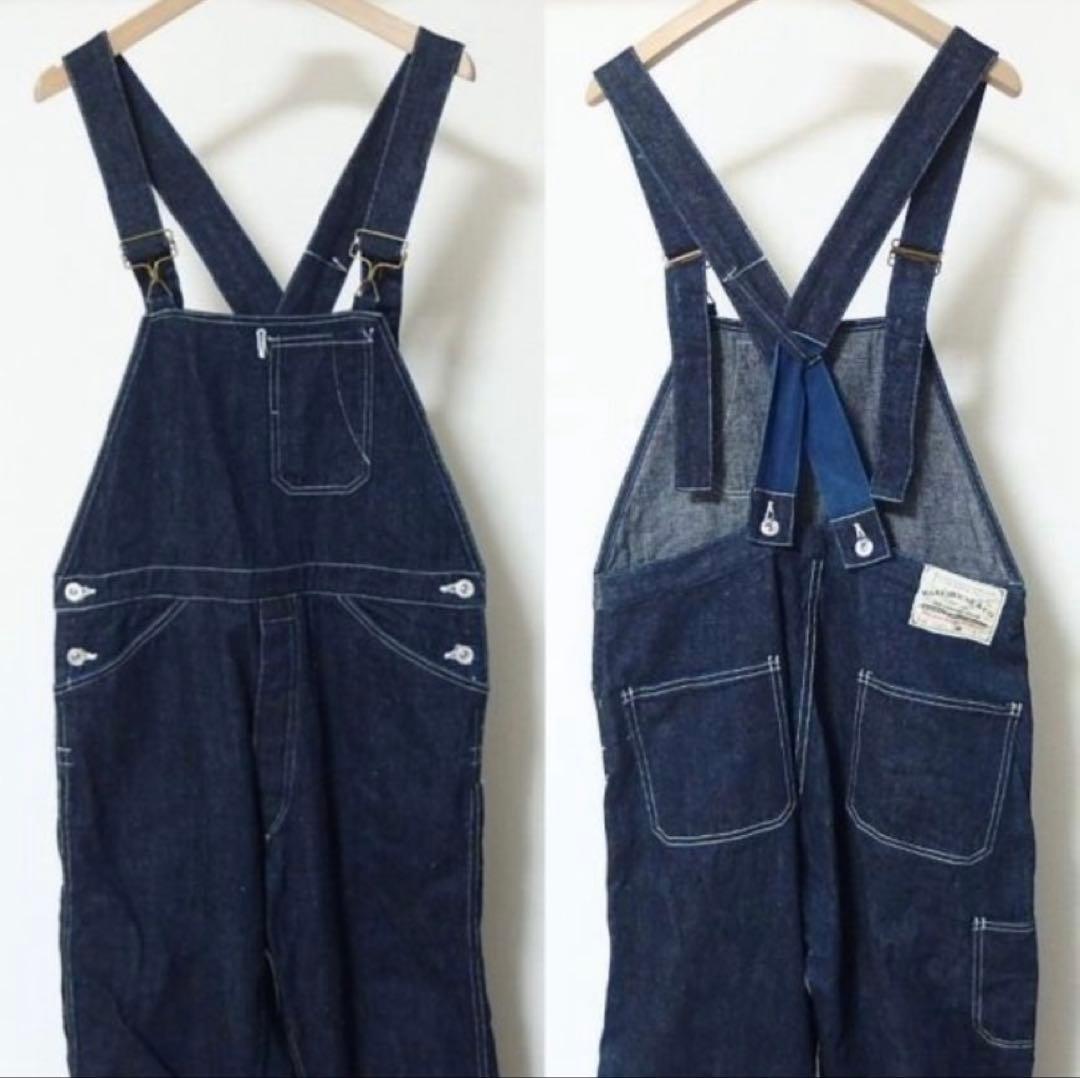 WAREHOUSEウエアハウスLot1093BIBOVERALLDENIMW32
