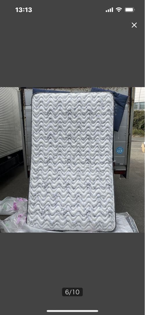 シモンズ　セミダブル　ベッド　マットレス　展示品　ビューティレスト