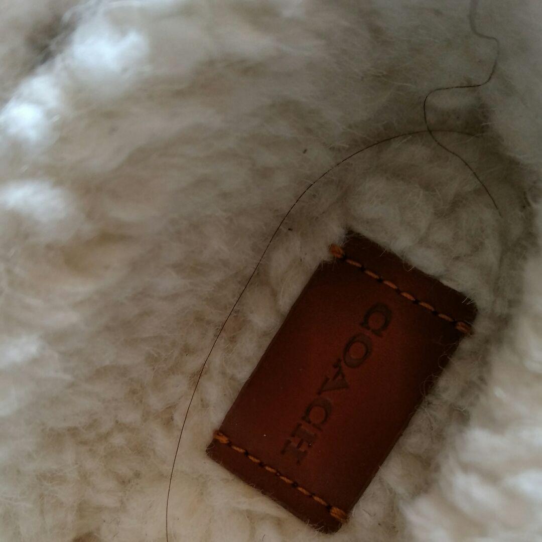 コーチ⭐新品⭐COACHスタースタッズムートンボアモカシンシューズ